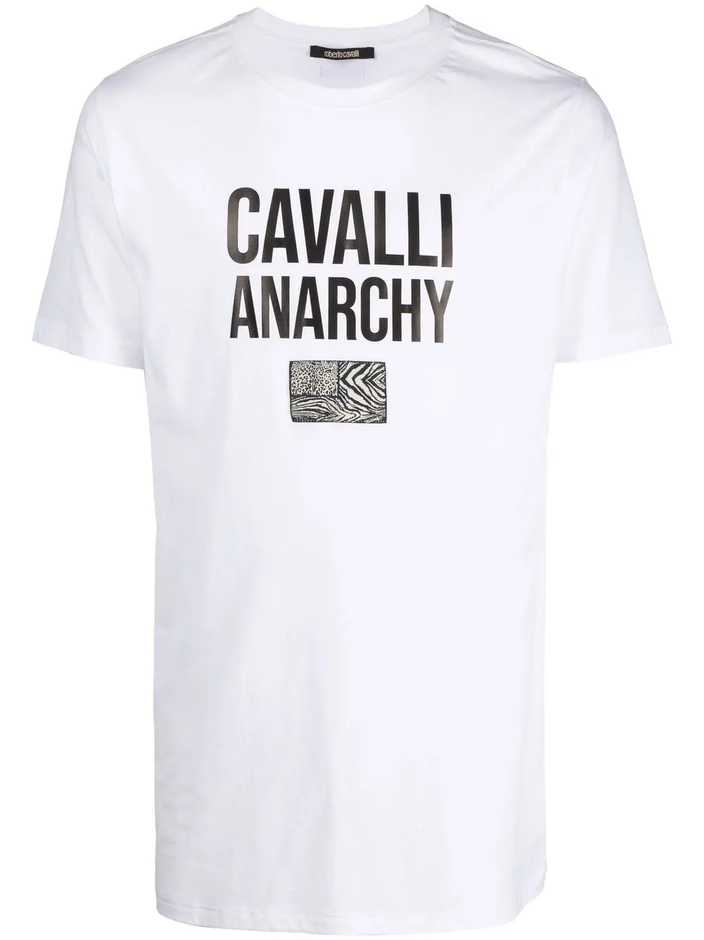 

Roberto Cavalli playera con estampado Cavalli Anarchy - Blanco