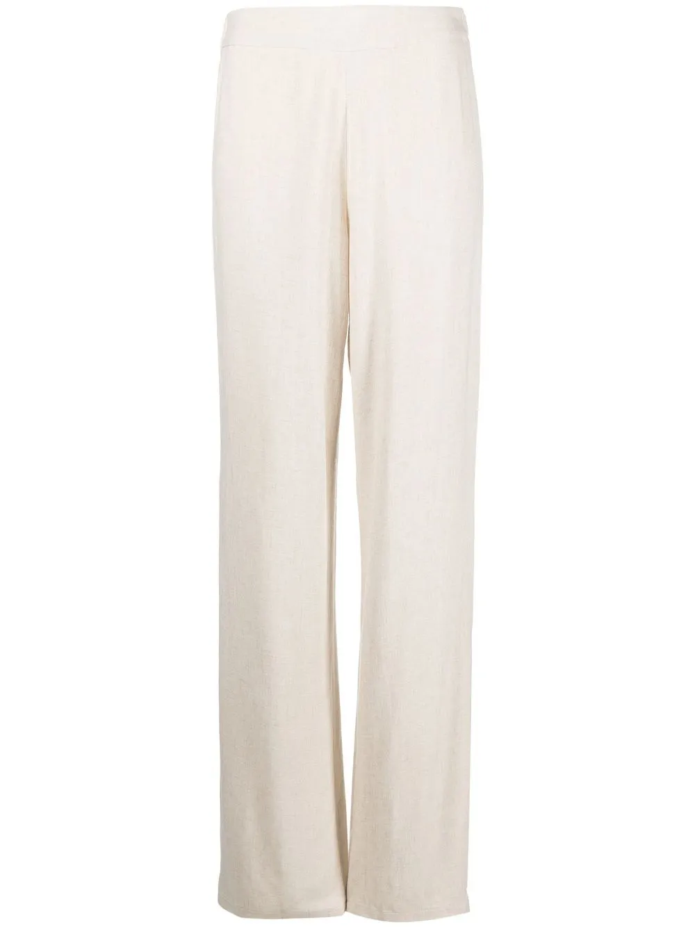 

La Seine & Moi high-waisted wide-leg trousers - Neutrals