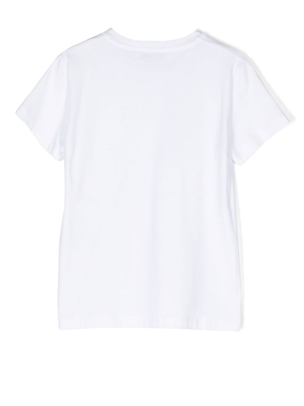 Roberto Cavalli Junior T-shirt met grafische print - Wit