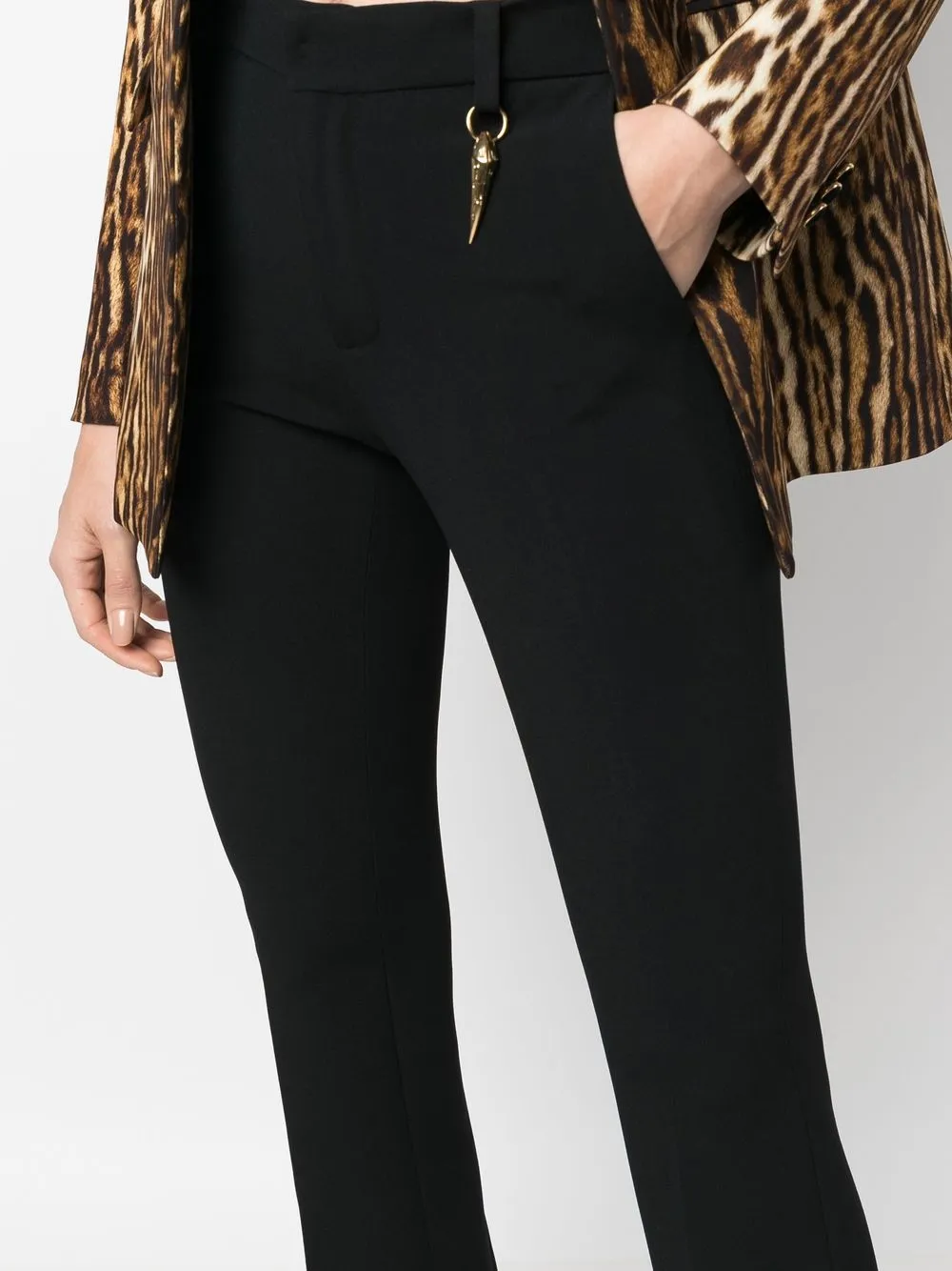 Roberto Cavalli Slim-fit broek Zwart