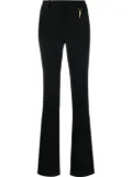 Roberto Cavalli keyring-detail slim-cut trousers - Black