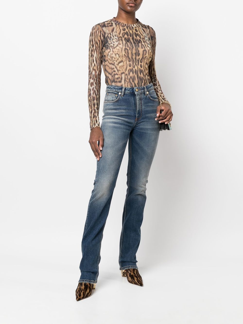 Roberto Cavalli Bootcut jeans - Blauw