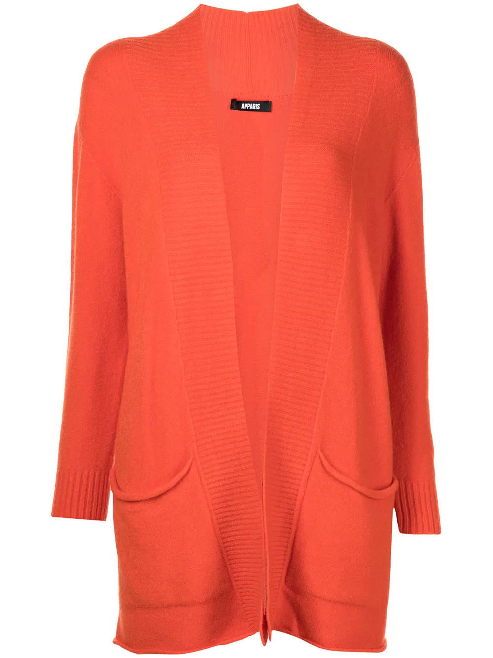 

Apparis Everly open-front cardi-coat - Orange