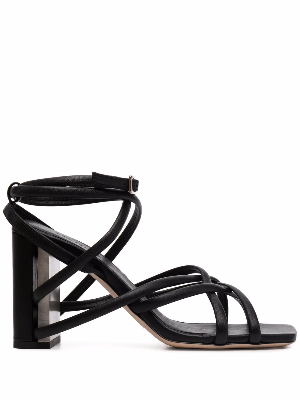 

Vic Matie sandalias con tiras - Negro