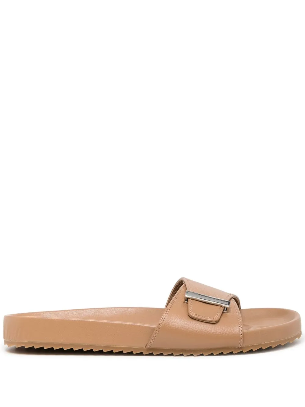 

Senso round-toe flat slides - Brown