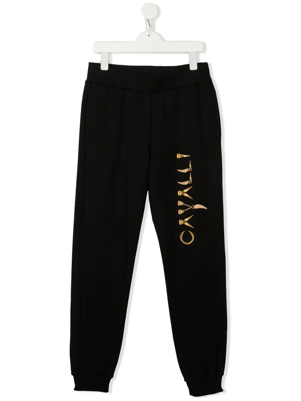 

Roberto Cavalli Junior pants con motivo Tigre - Negro