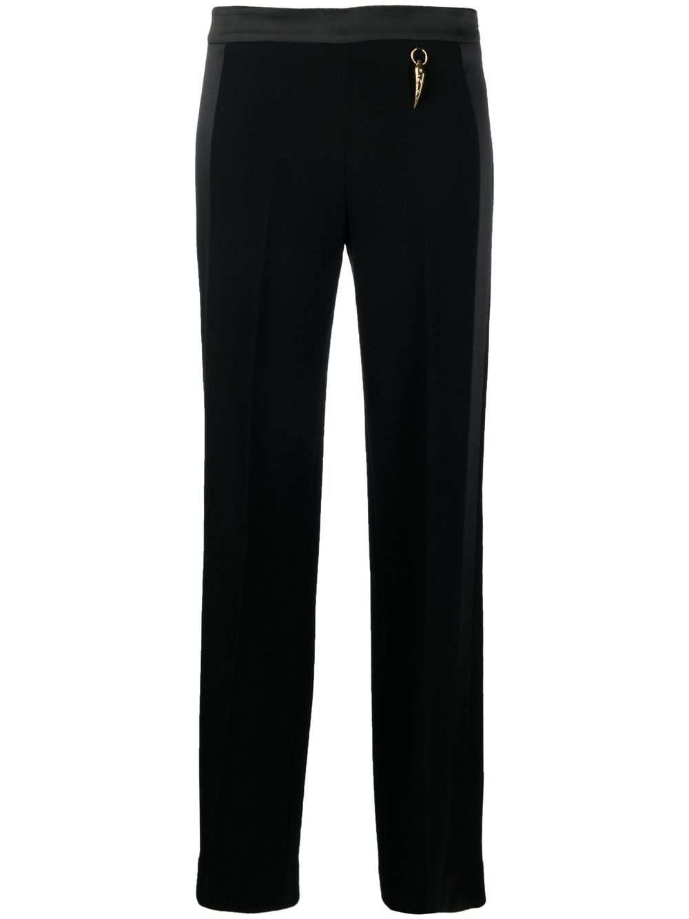 

Roberto Cavalli Tiger Tooth straight-leg trousers - Black