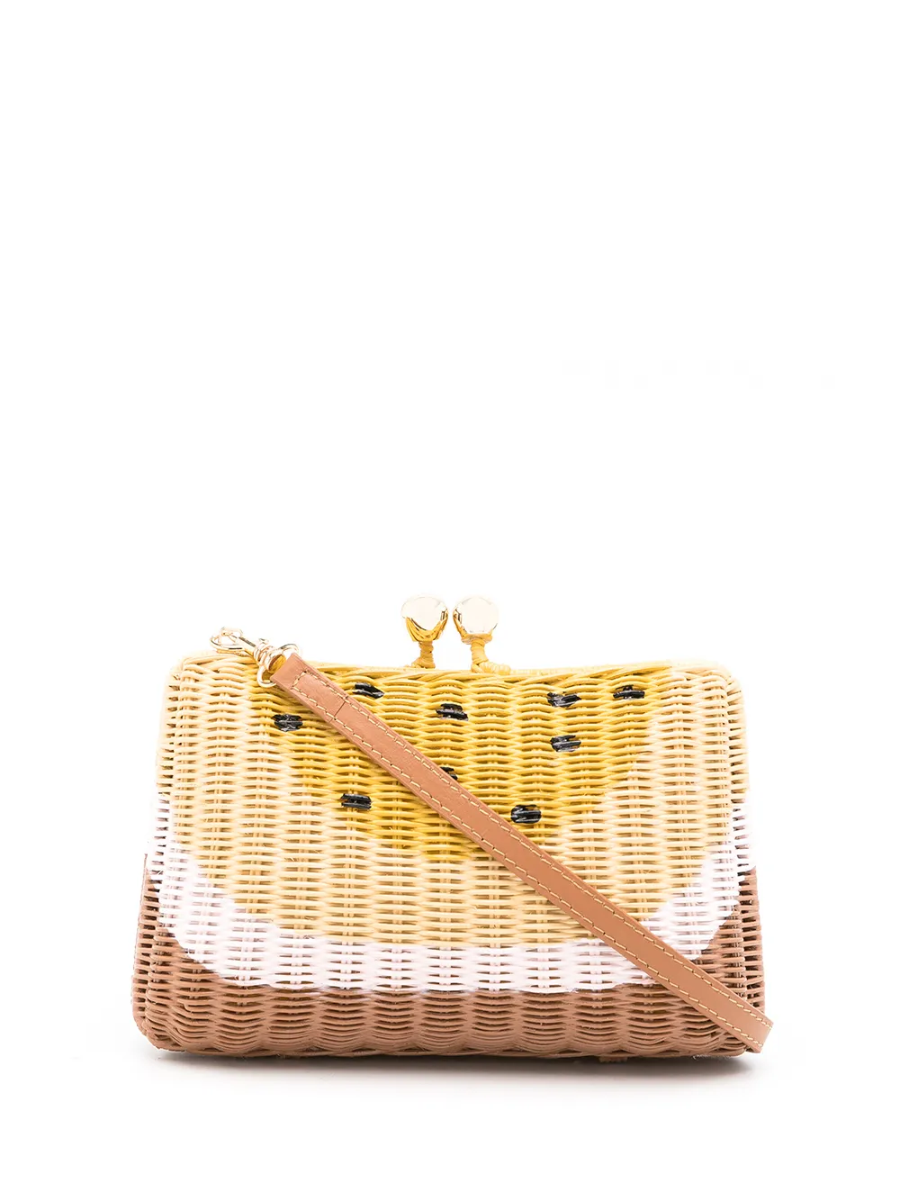 

SERPUI Charlotte Passion Fruit clutch bag - Multicolour