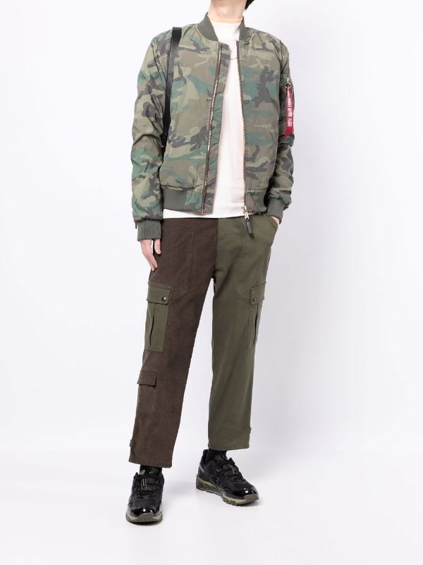 Industries camouflage-print Bomber - Farfetch