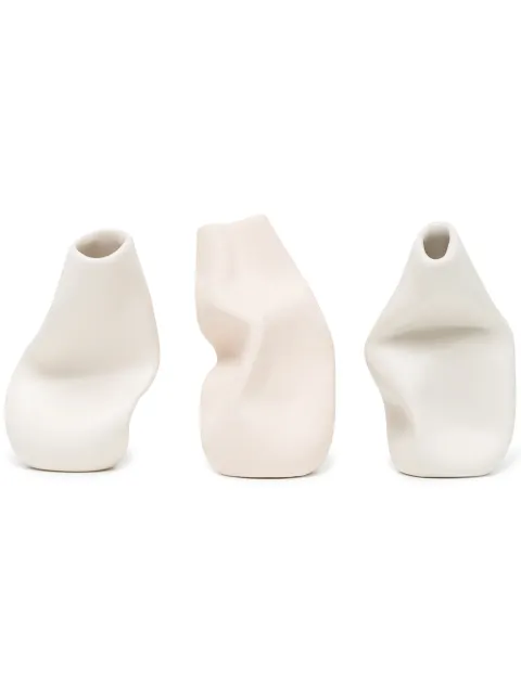 Completedworks sculpted vases set of 3