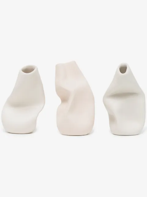 Completedworks sculpted vases set of 3