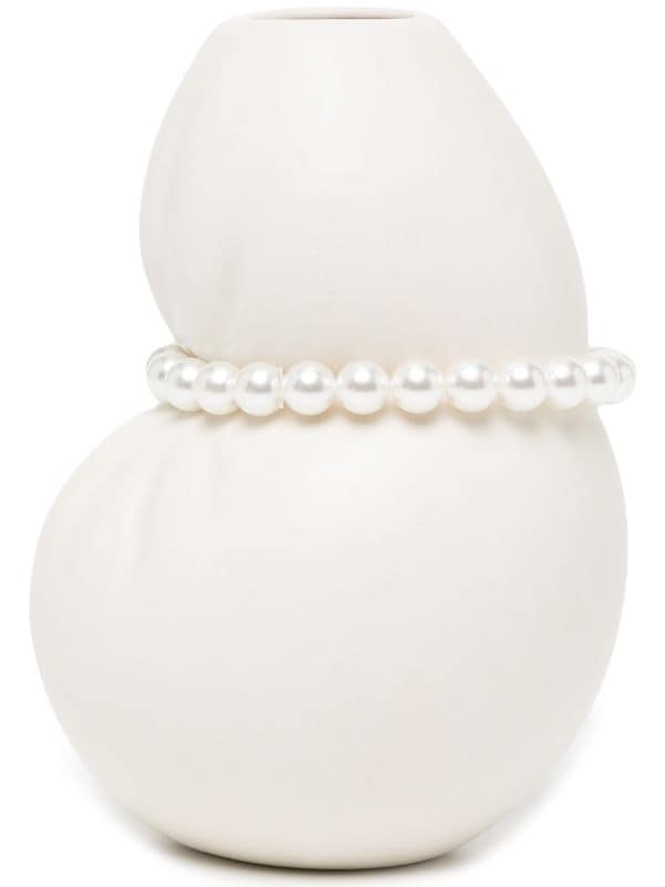 Completedworks Faux Pearl Small China Vase - Farfetch