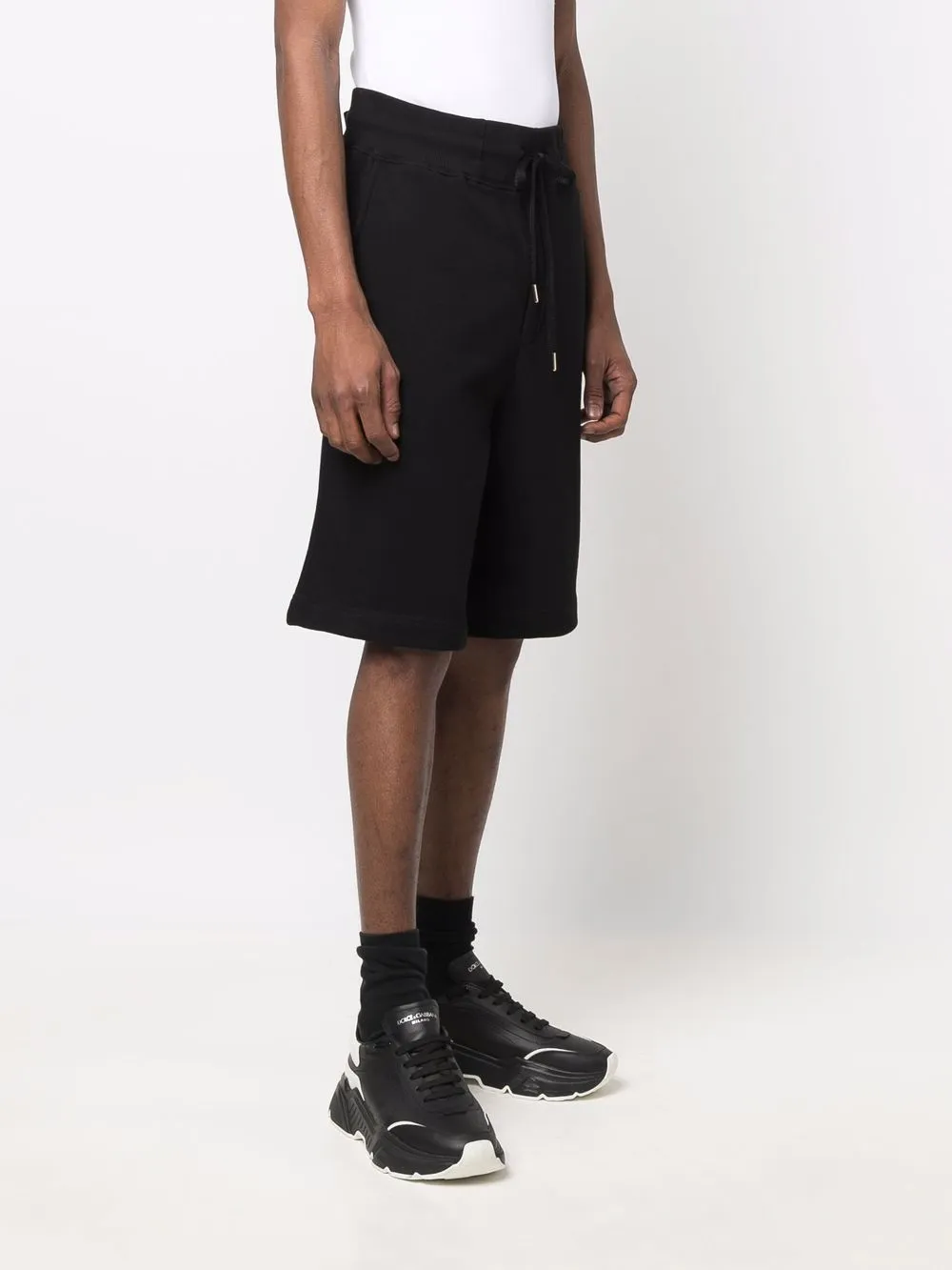 фото Versace jeans couture спортивные шорты с логотипом