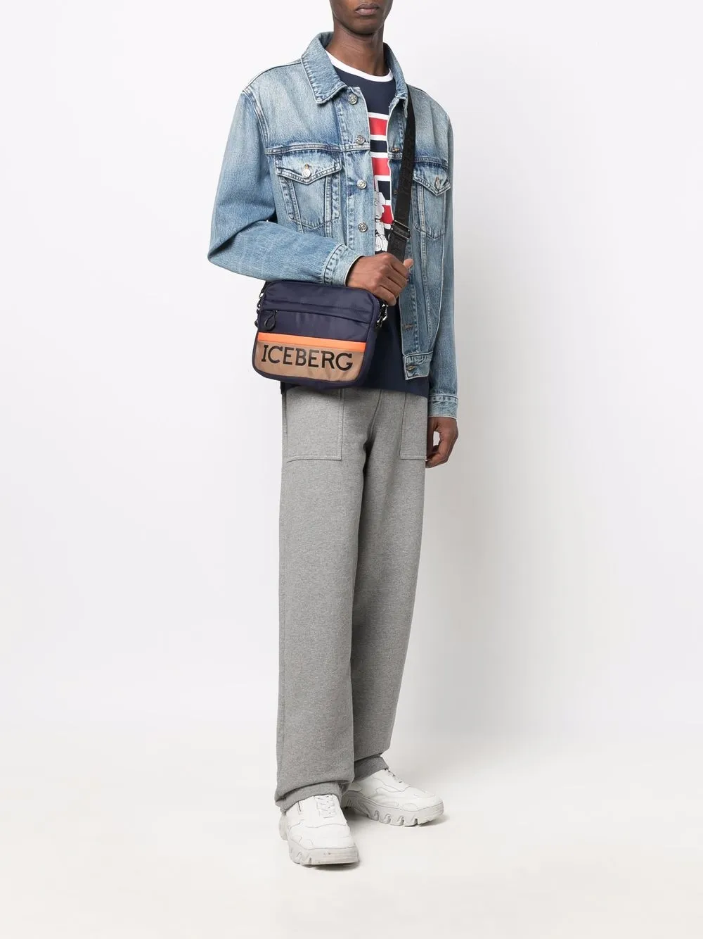 фото Iceberg сумка-мессенджер с логотипом