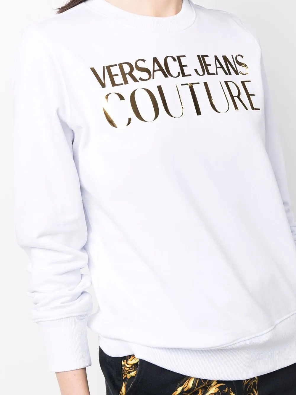 фото Versace jeans couture толстовка с логотипом