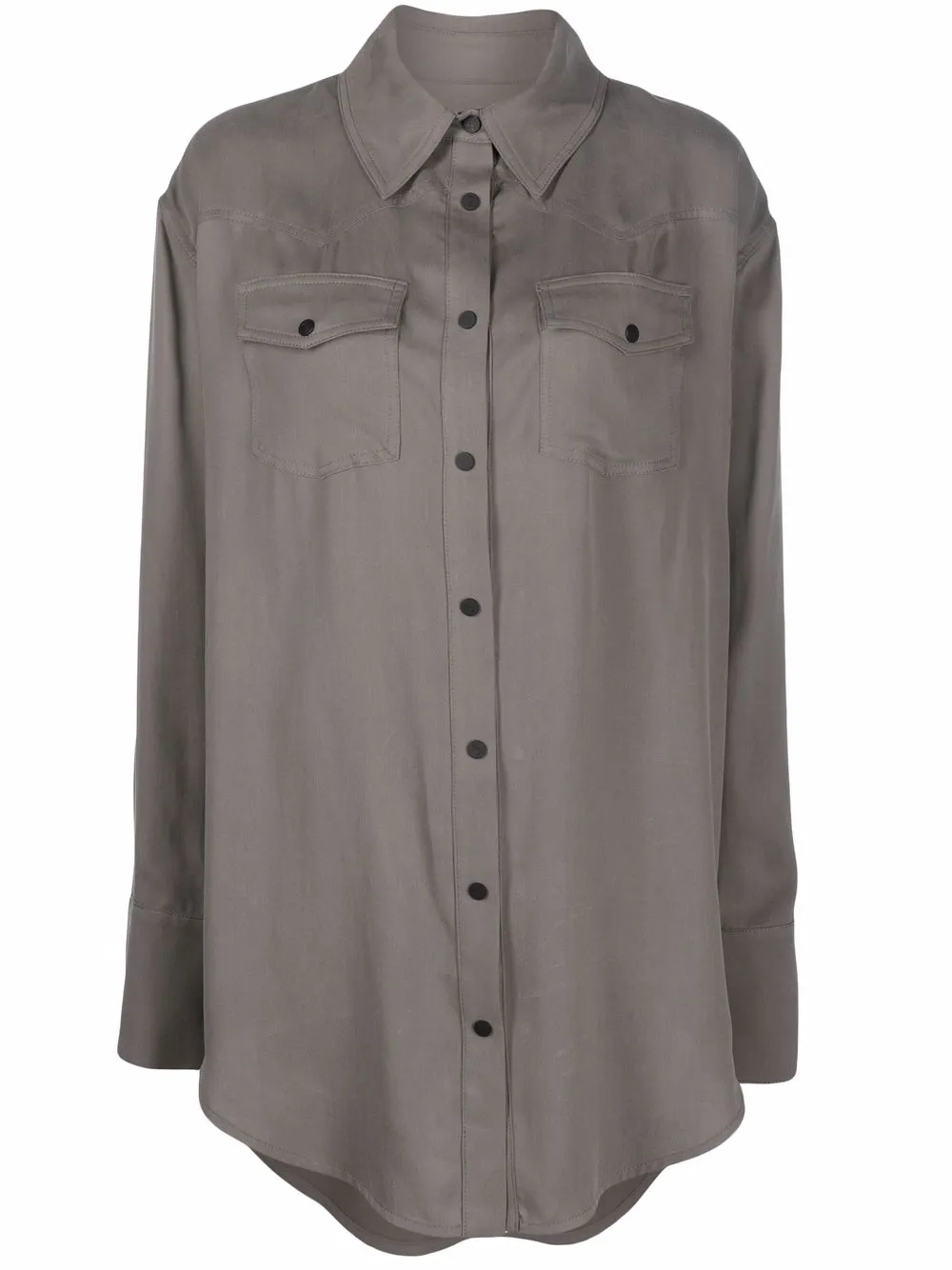 фото The mannei oversized button-down shirt