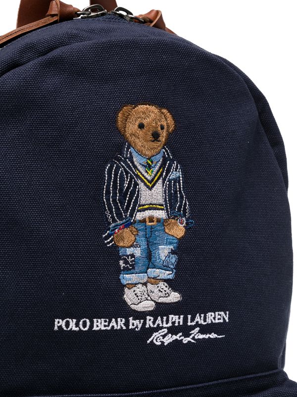 ralph lauren teddy bear backpack