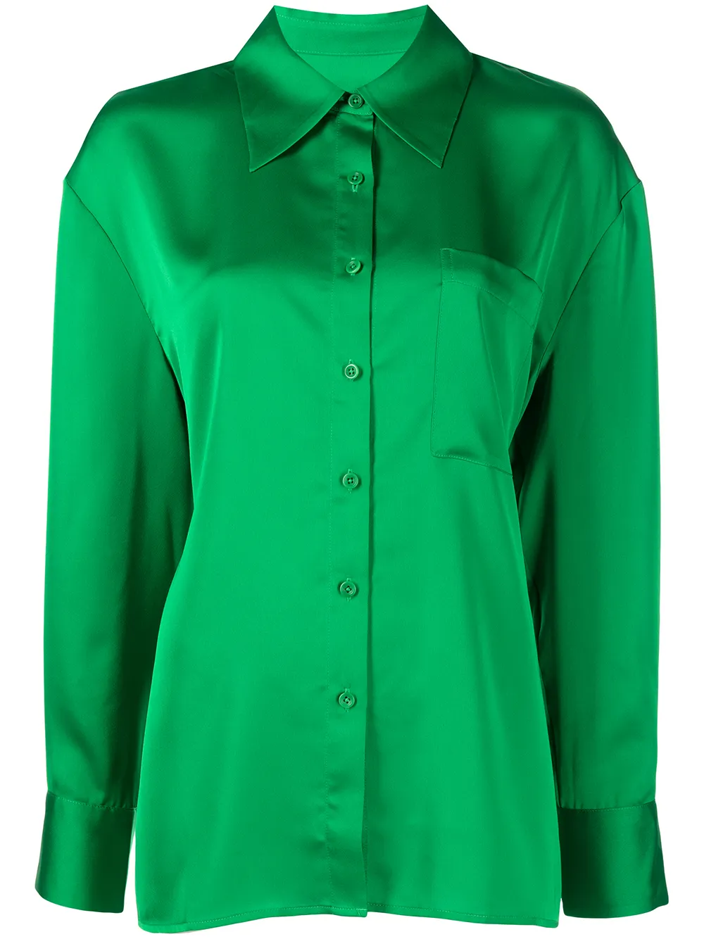 

Apparis Chrissy rear-tie fastening long-sleeve shirt - Green