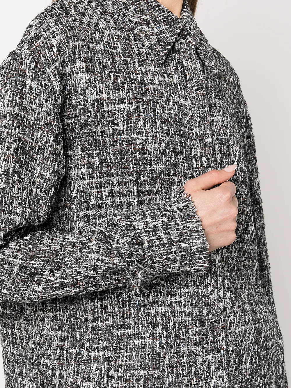 Apparis Misty Shacket In Black