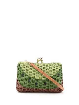 SERPUI Charlotte Kiwi Clutch Bag - Farfetch