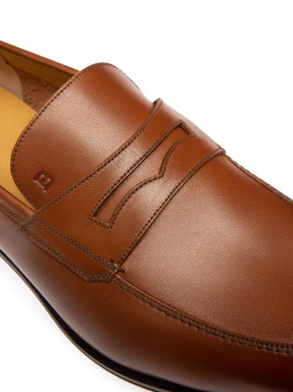 値下げ　新品　メンズ　BALLY レザー　Webb ローファー　ブラウン Bally Webb レザーローファー | ブラウン | FARFETCH JP
