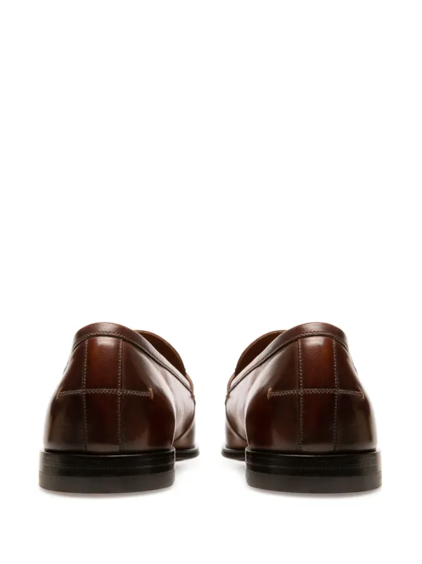 値下げ　新品　メンズ　BALLY レザー　Webb ローファー　ブラウン Bally Webb レザーローファー | ブラウン | FARFETCH JP
