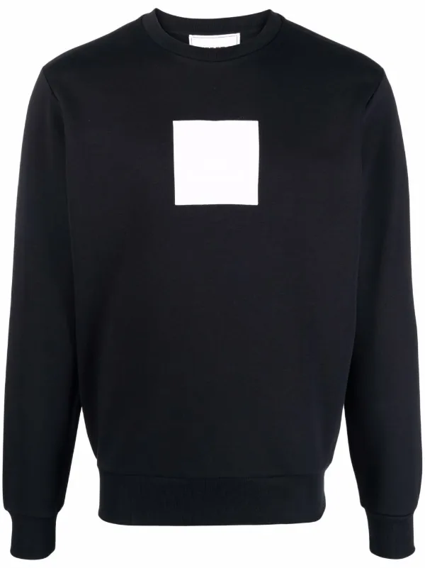 Shop Iceberg colour-block print sweater 
