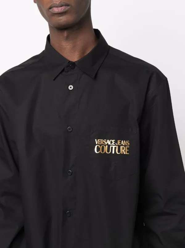 Versace Jeans Couture Metallic logo 