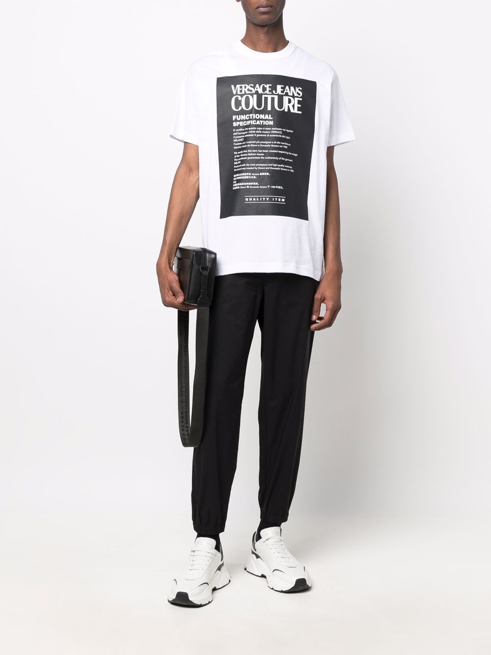 Versace Jeans Couture graphic-print T-shirt - Farfetch