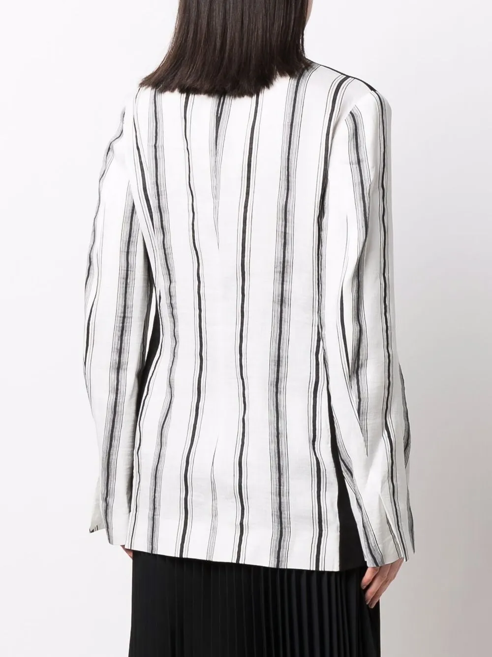 фото Wales bonner striped-panel jacket