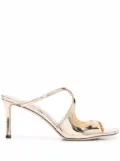 Jimmy Choo Anise 75mm sandals - Gold