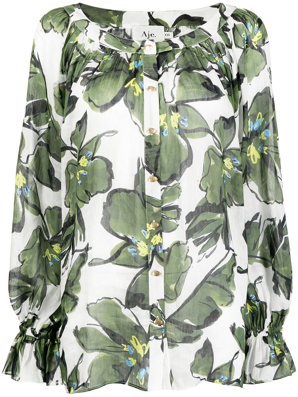 фото Aje блузка с цветочным принтом