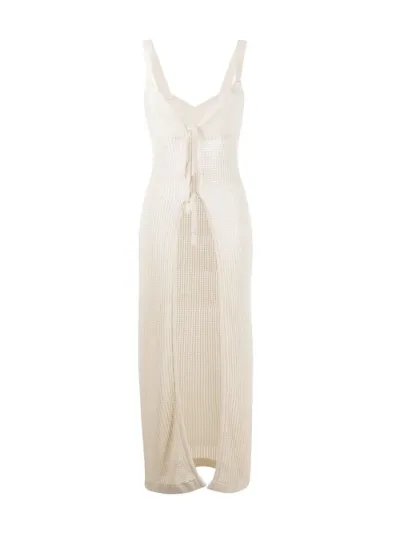 long sleeveless knit vest | Nanushka 