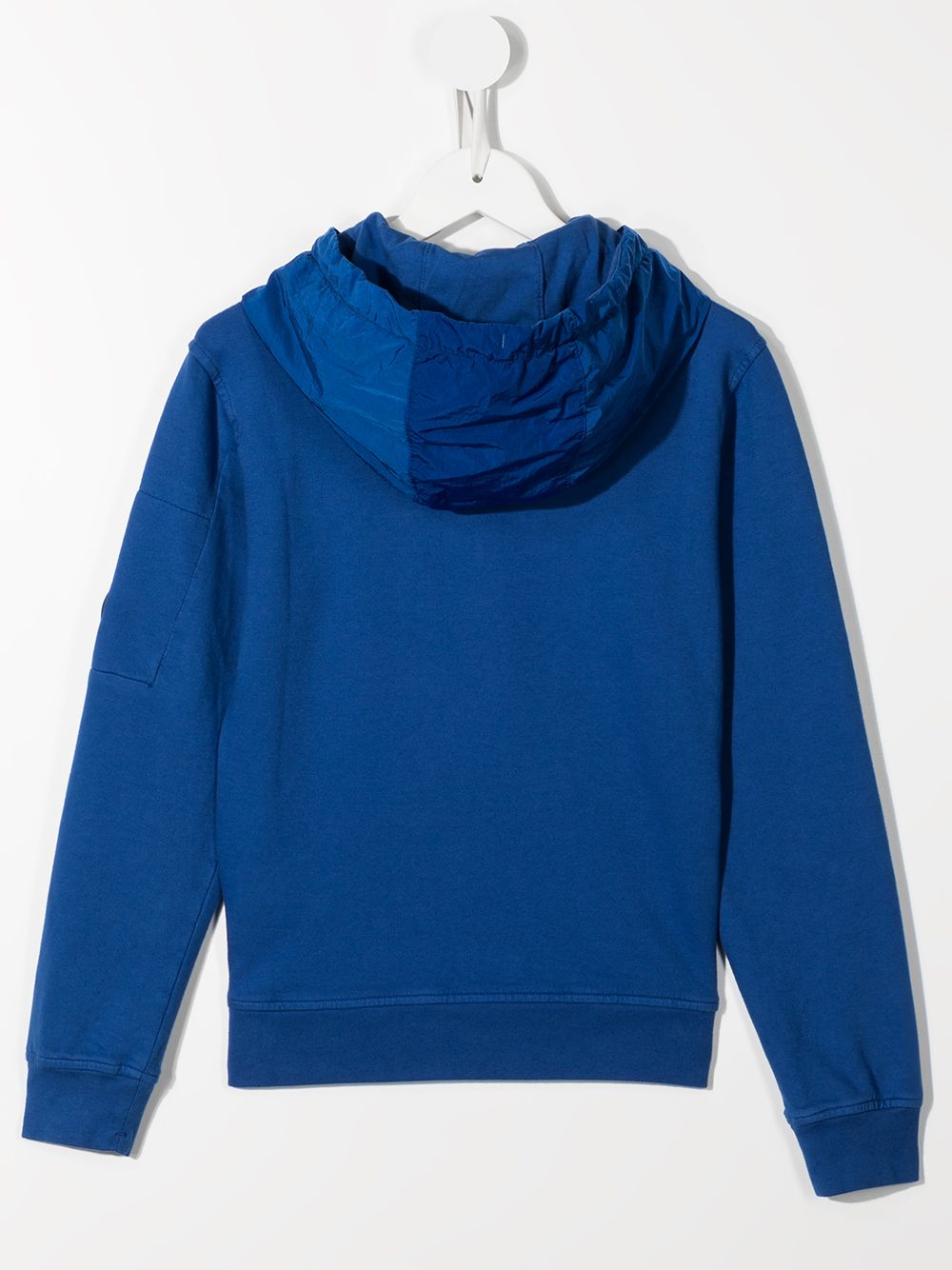 C.P. Company Kids Katoenen hoodie - Blauw