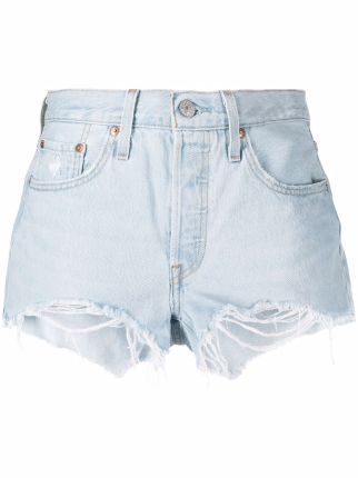 Levi's Mini Denim Shorts - Farfetch