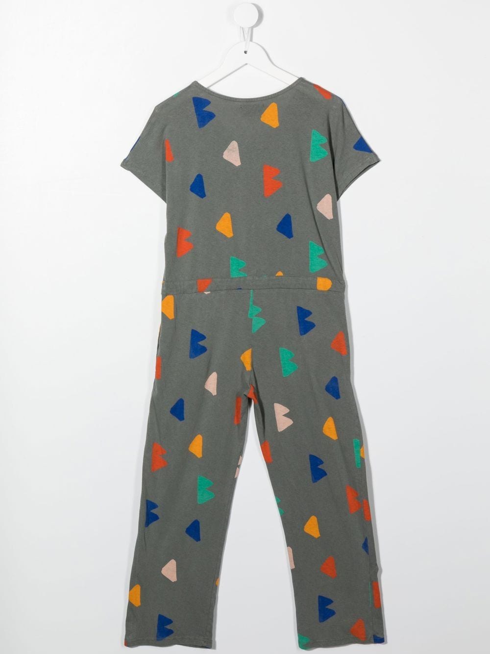 Bobo Choses Jumpsuit met geometrische print - Grijs