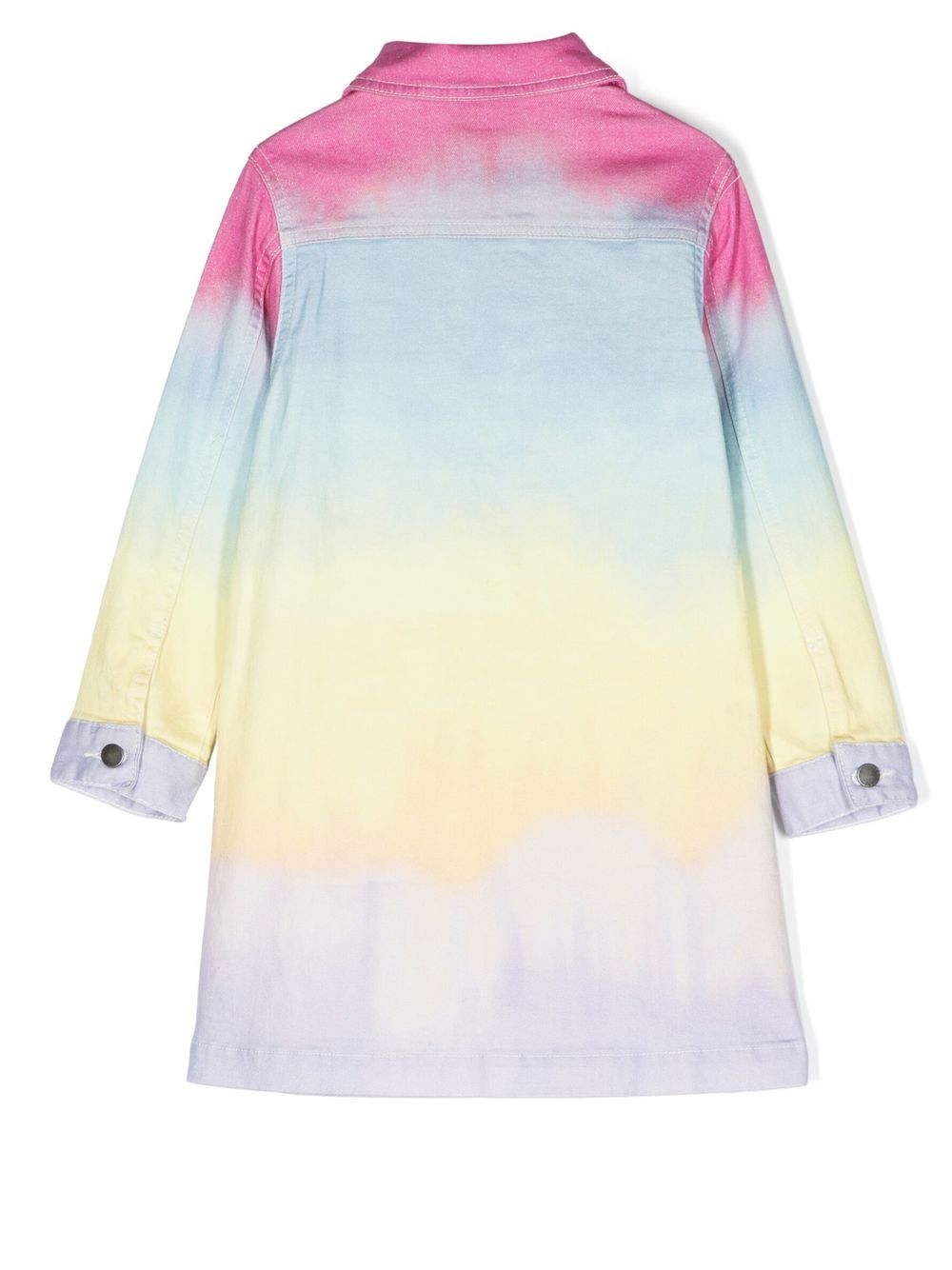 Stella McCartney Kids Shirtjurk met tie-dye print - Roze