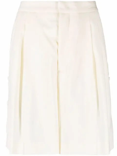 RED Valentino high-waisted tailored shorts