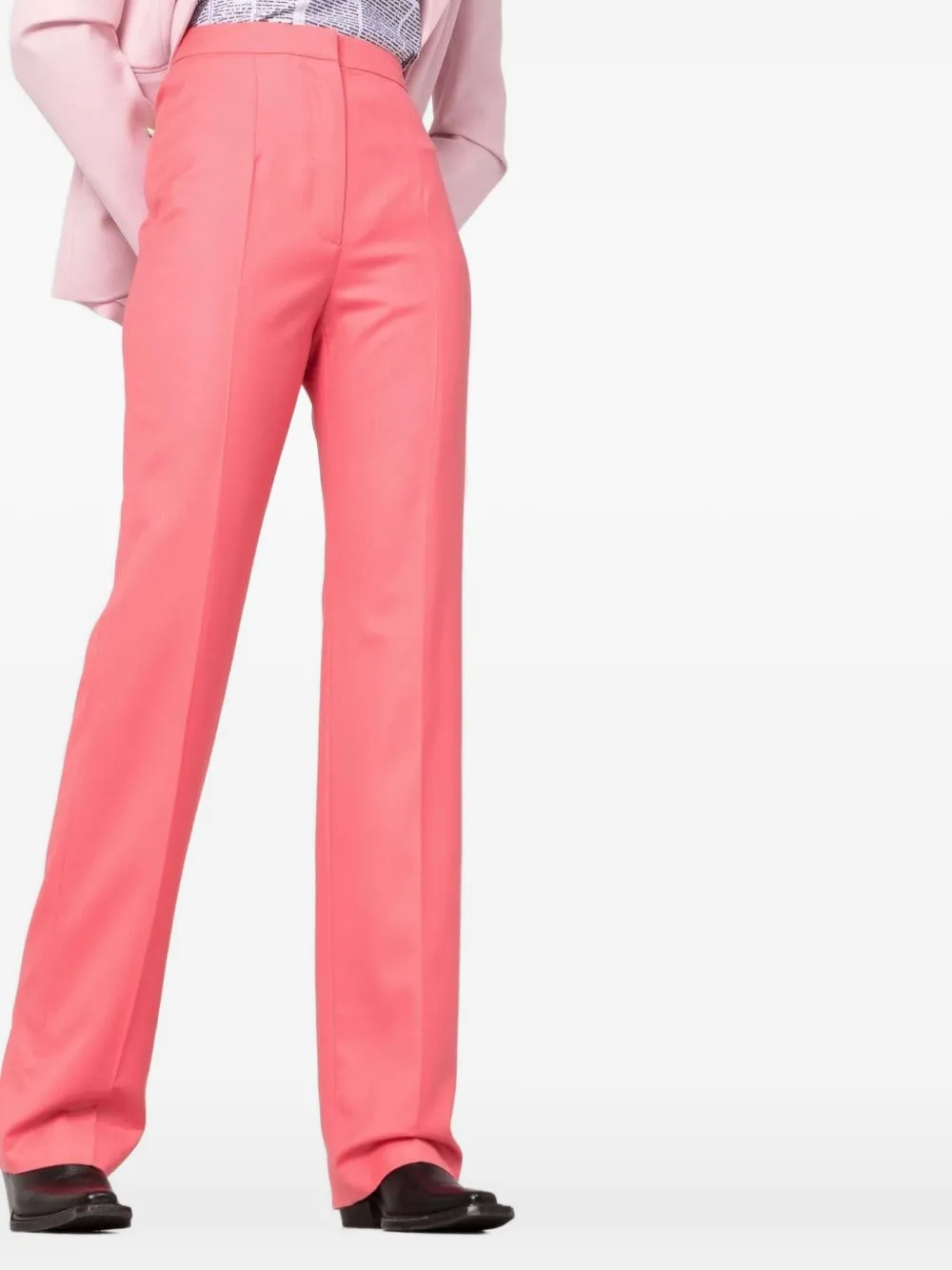 【送料&関税込】Alexander McQueen Pastel Pink Wool Pant Alexander McQueen Pastel Pink Wool Pant – LOZURI®