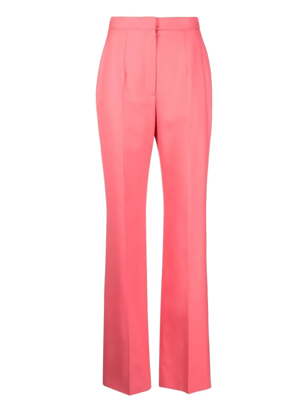 Alexander McQueen high-waisted tailored wool trousers | Pink | Image 1