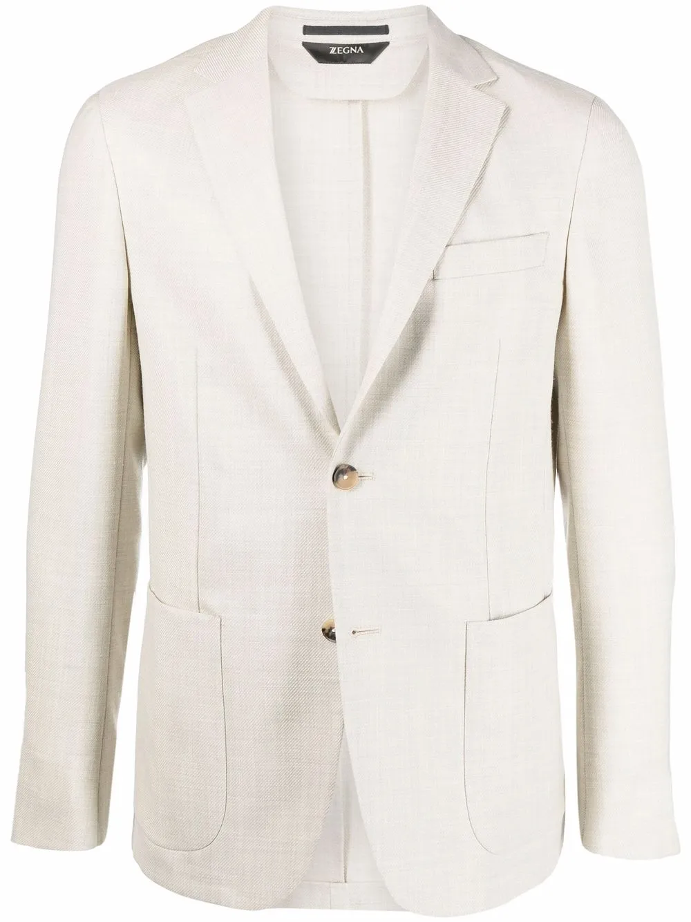 Z Zegna однобортный пиджак