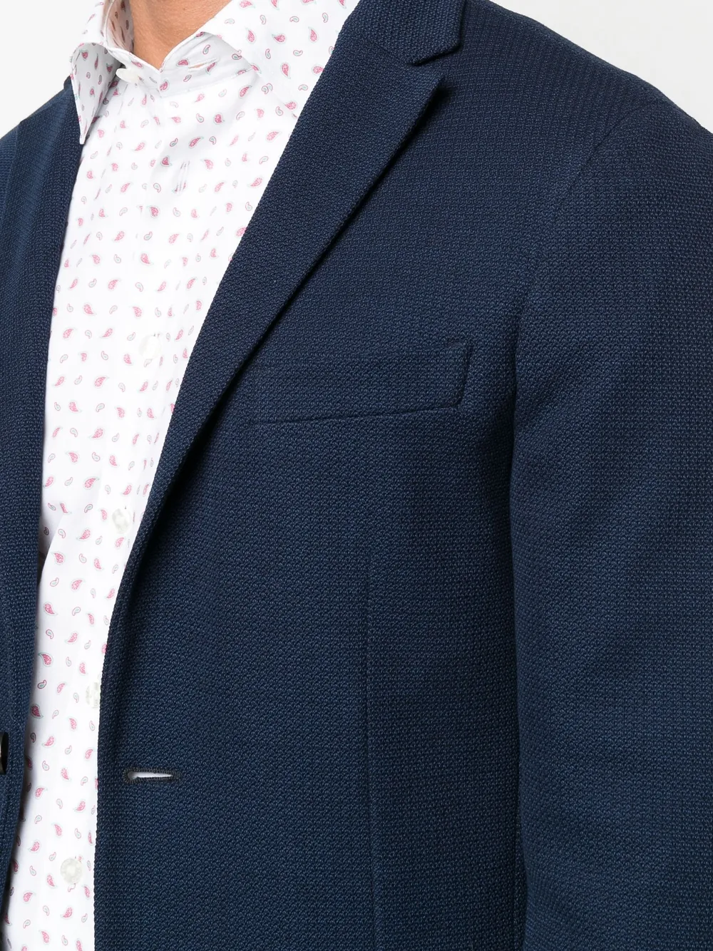 Slim Fit Single Breasted 2 Buttons Solid Color Blazer Hunter Green Z-S2PP
