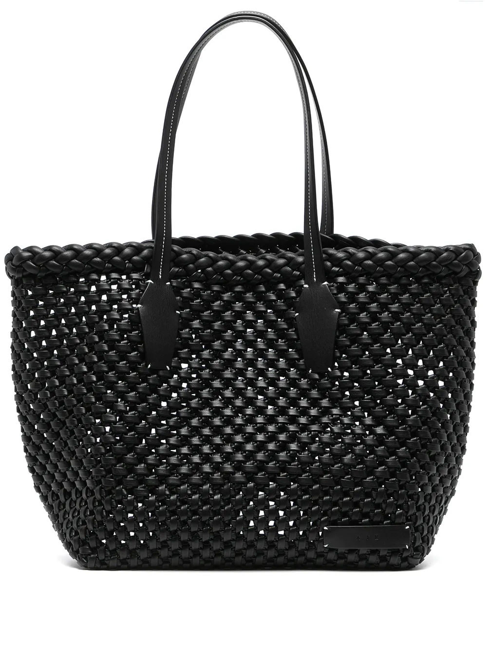

Aje tote Promenade tejido - Negro