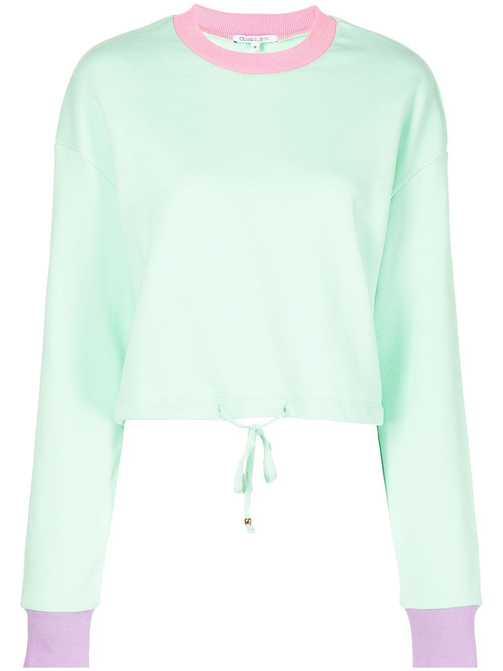 Olivia Rubin Colourblock long-sleeve Jumper - Farfetch