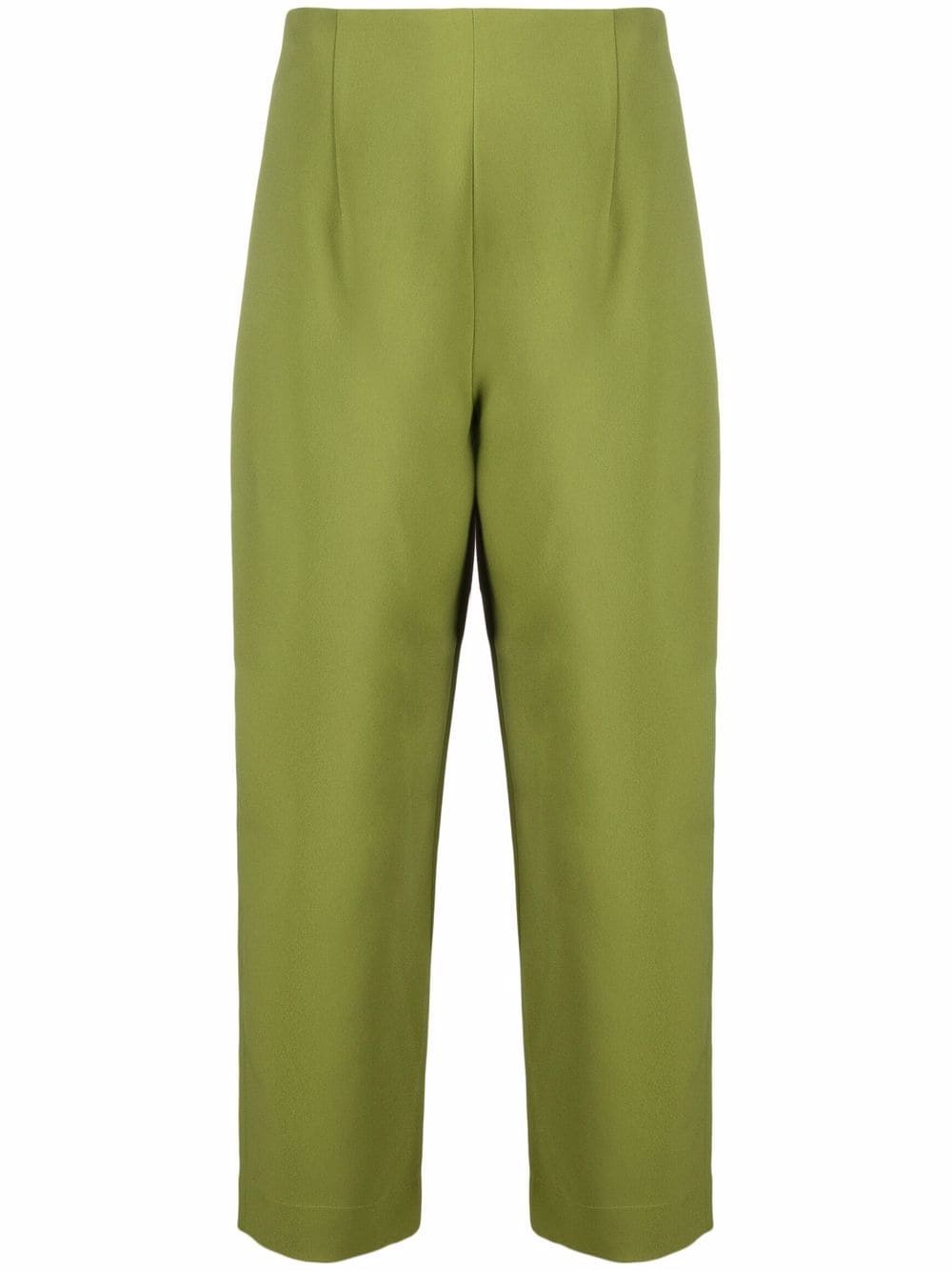 

Solace London pantalones capri con tiro alto - Verde