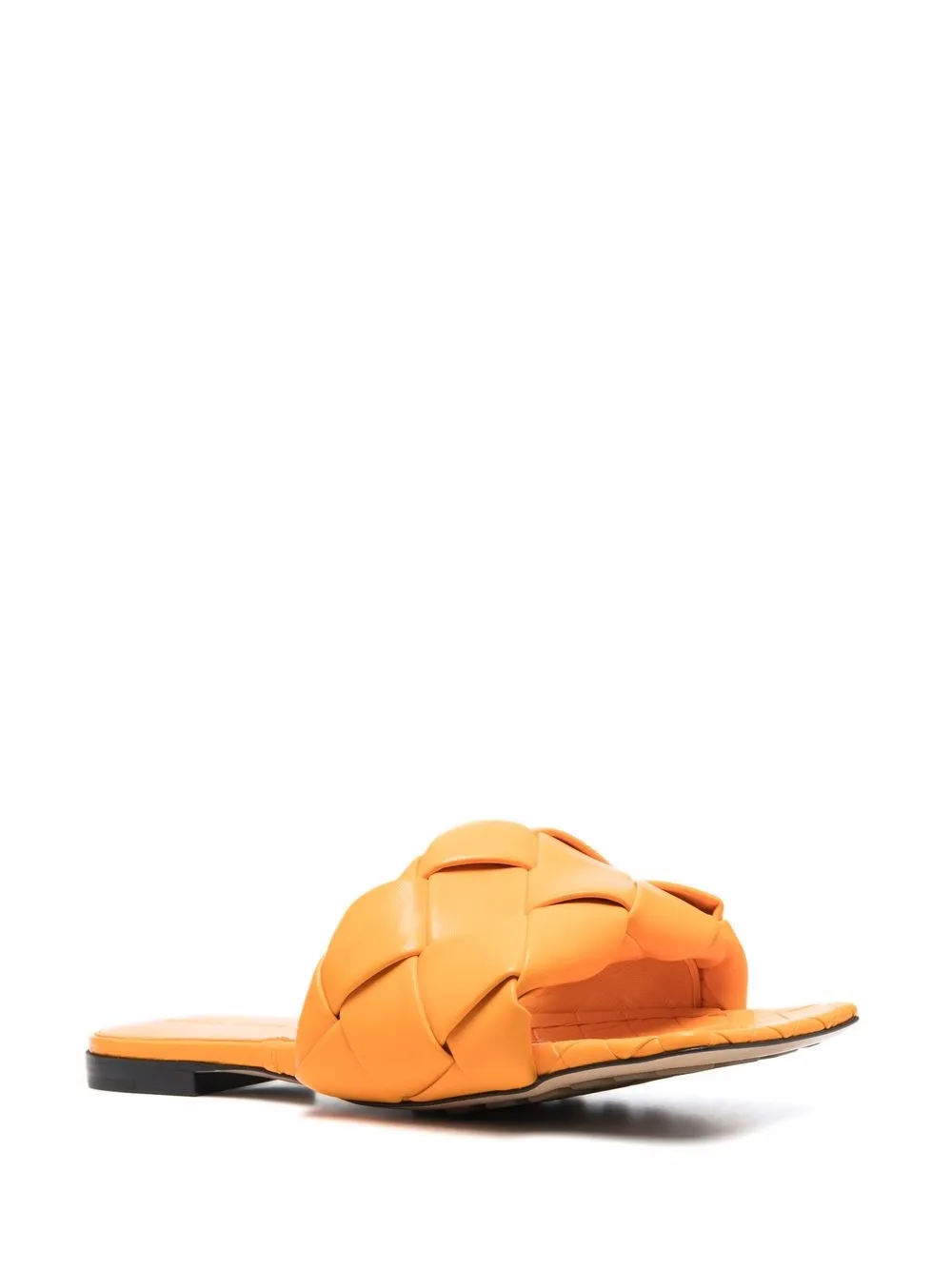 Bottega Veneta Lido intrecciato sandalen - Oranje