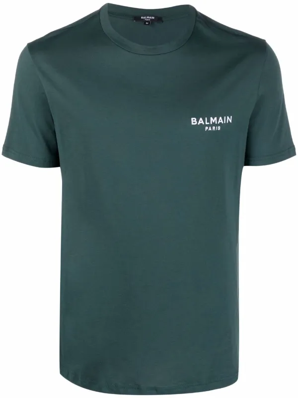 【送料&関税込】Balmain Green Cotton T-shirt 23828127_53909157_1000.jpg