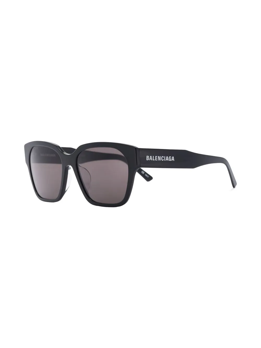 BALENCIAGA FLAT SQUARE-FRAME SUNGLASSES