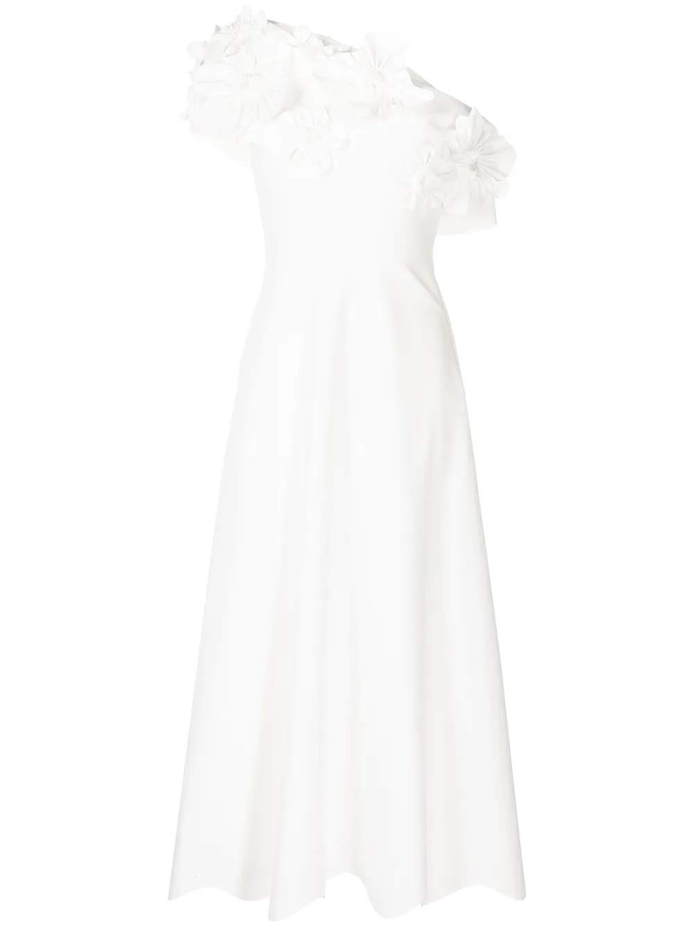 Greta Constantine платье миди Zocker с цветочной аппликацией