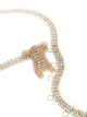 Rosantica crystal-embellished belt